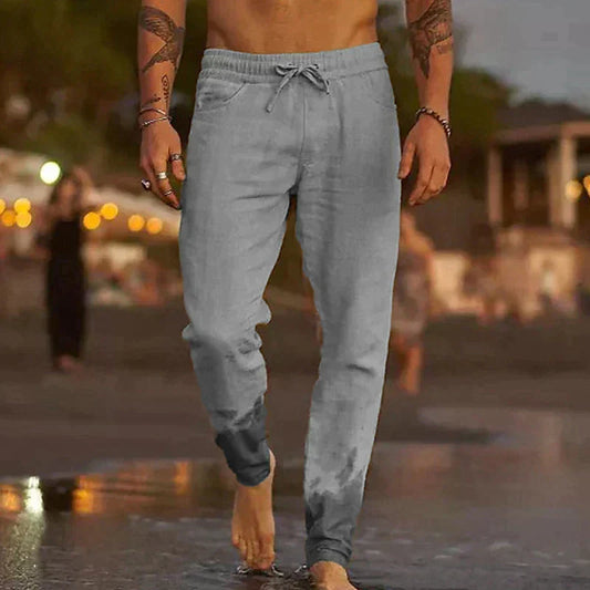 Sergio | Pantalones de Playa de Lino