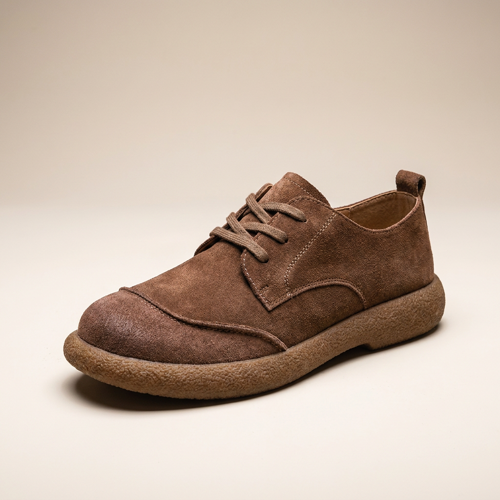 Bruno | Zapatos Derby De Ante Cómodos