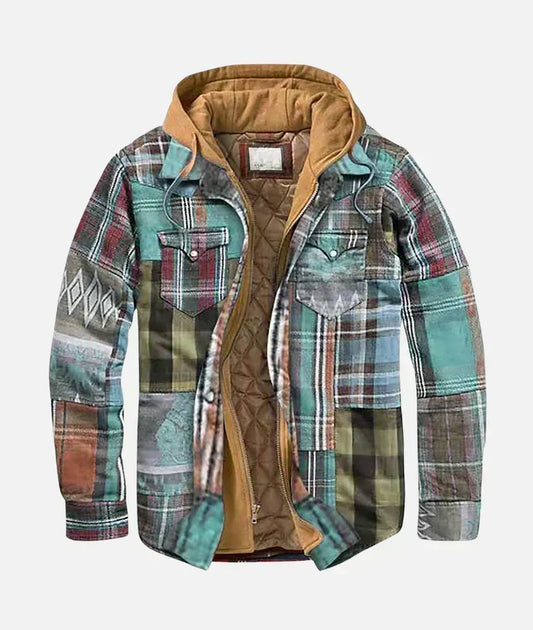 Chaqueta Patchwork A Cuadros