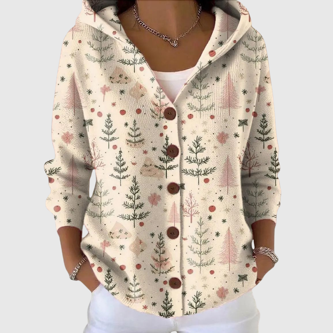 Blanca | Chaqueta Fresca Con Capucha