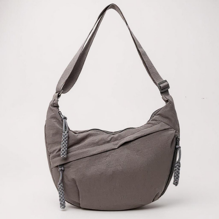 Sofia| Bolso de hombro gris