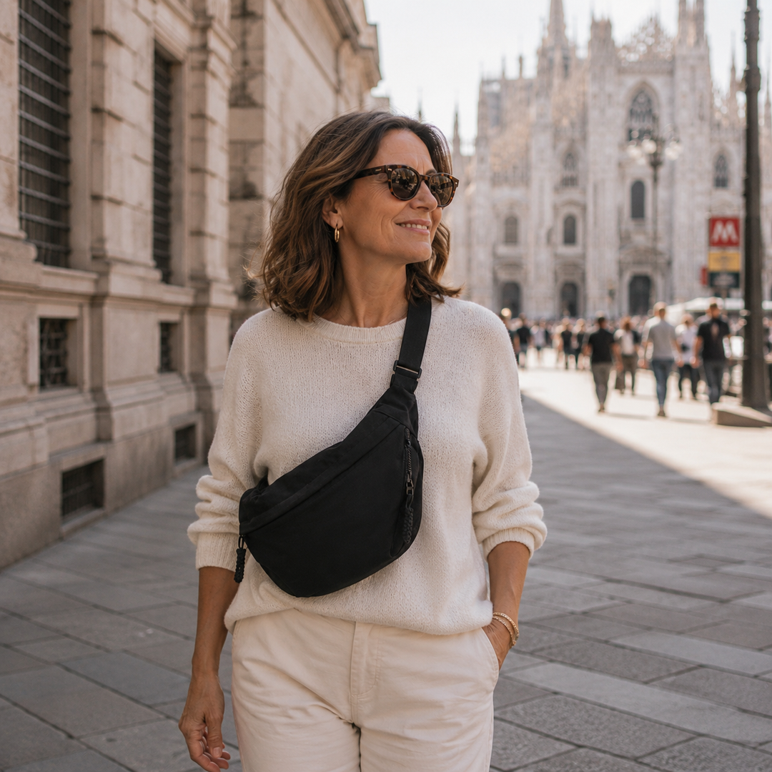 Sofia | Bolso de hombro negro