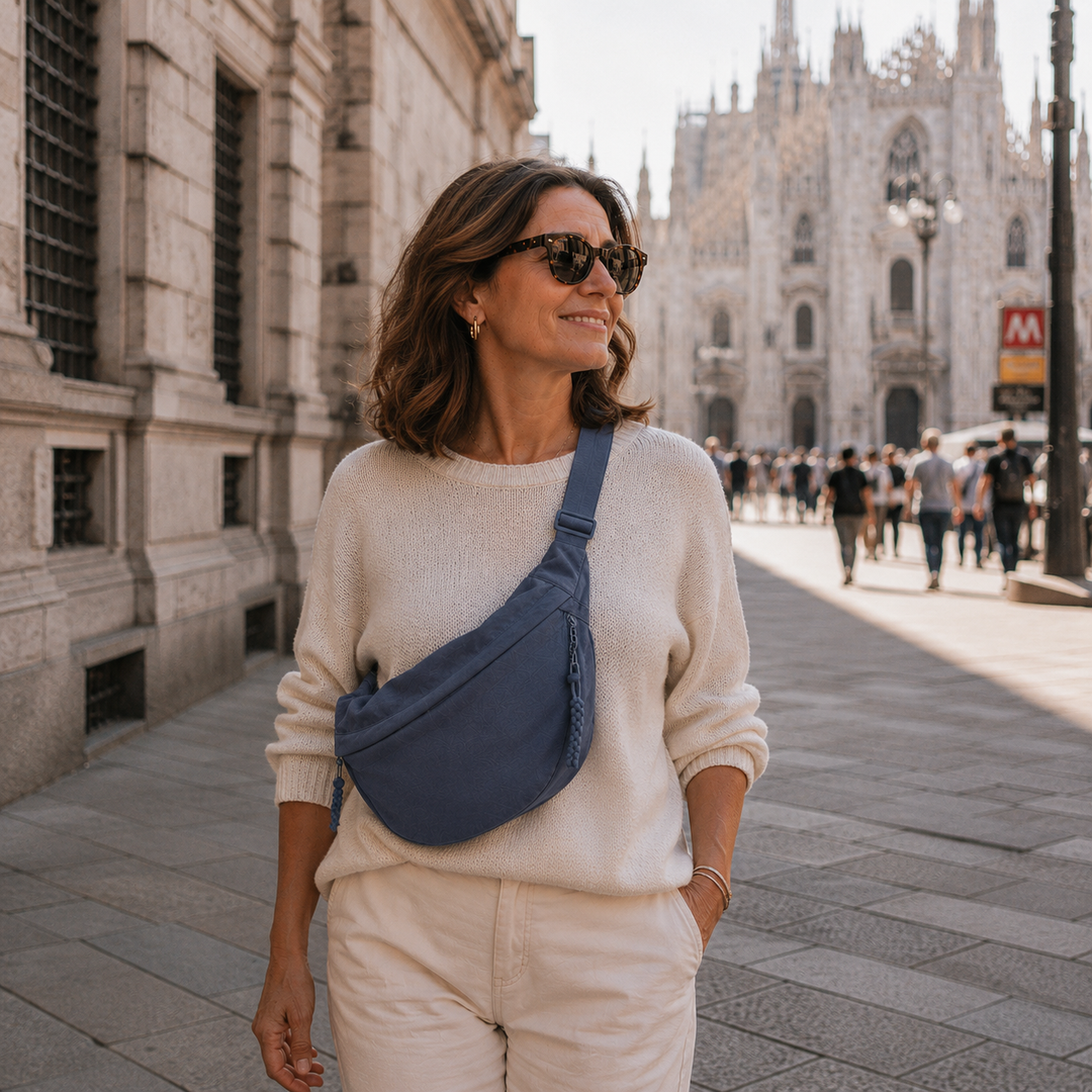 Sofia| Bolso de hombro azul