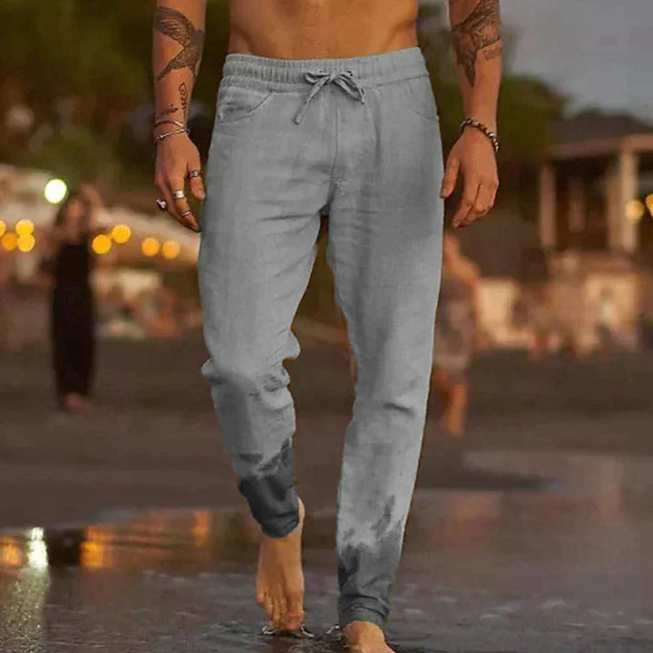 Sergio | Pantalones de Playa de Lino