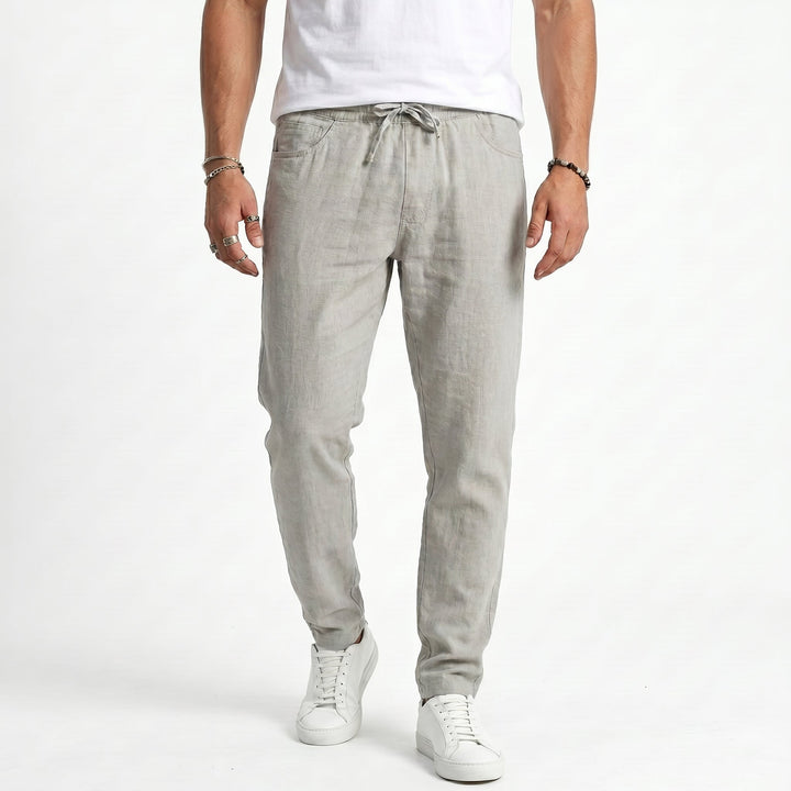 Sergio | Pantalones de Playa de Lino