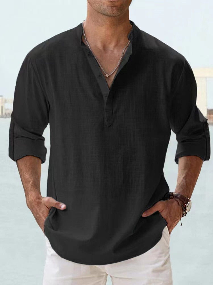 Alejandro | Camisa de lino transpirable