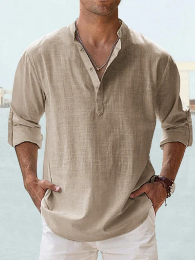 Alejandro | Camisa de lino transpirable