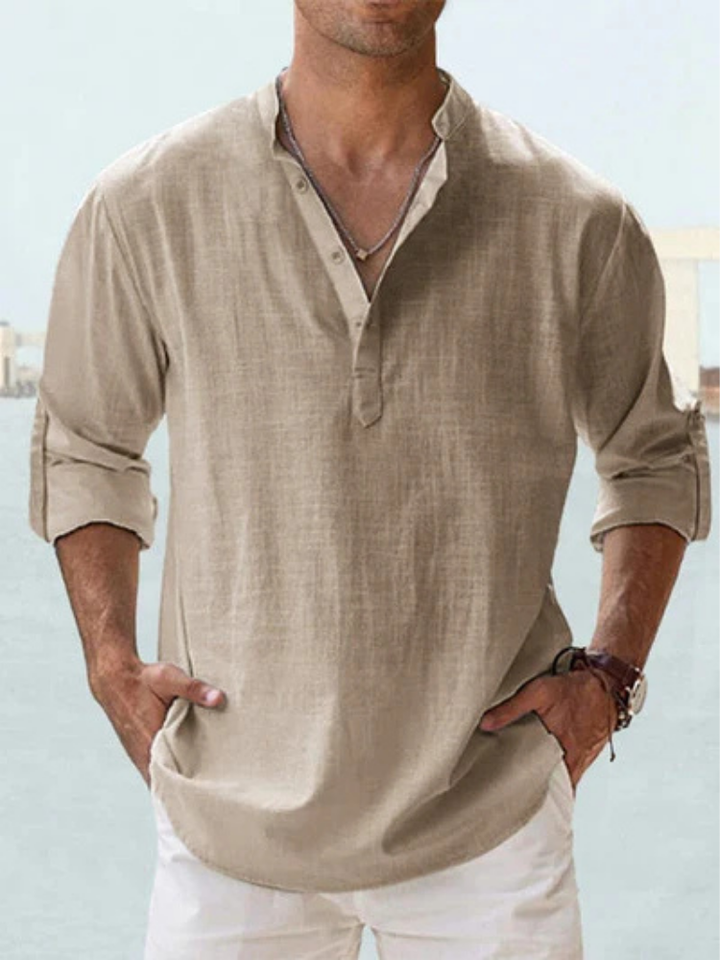 Alejandro | Camisa de lino transpirable