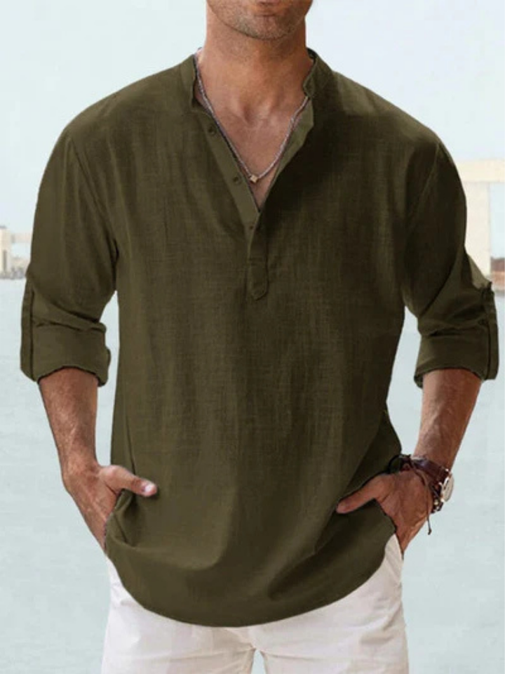 Alejandro | Camisa de lino transpirable