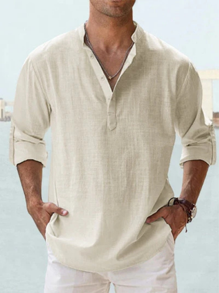 Alejandro | Camisa de lino transpirable