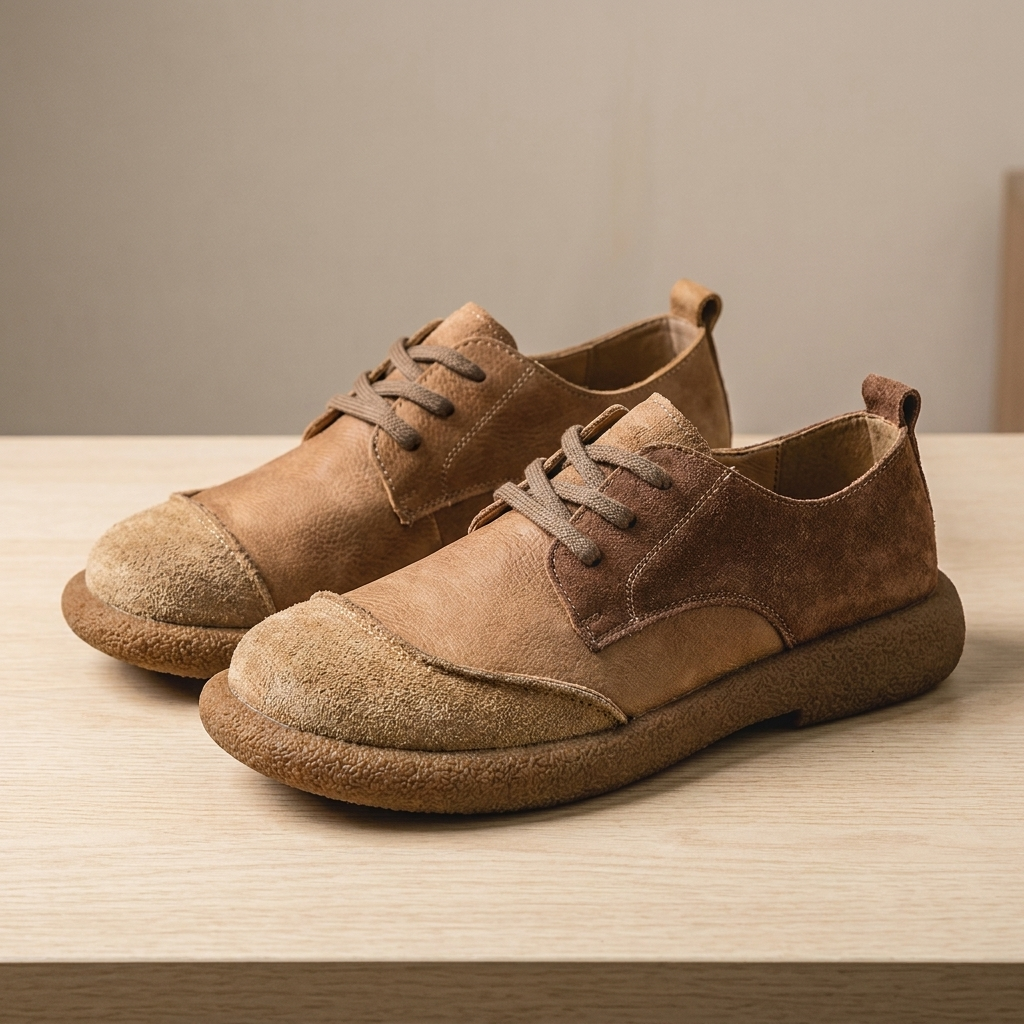 Bruno | Zapatos Derby De Ante Cómodos