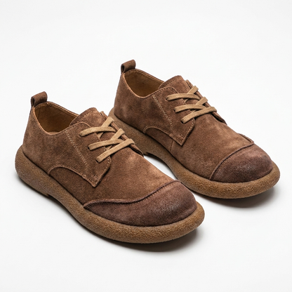 Bruno | Zapatos Derby De Ante Cómodos