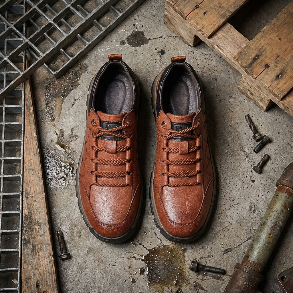 Hugo | Zapatillas De Trekking De Cuero