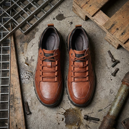Hugo | Zapatillas De Trekking De Cuero