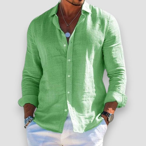 Alejandro | Camisa de lino transpirable