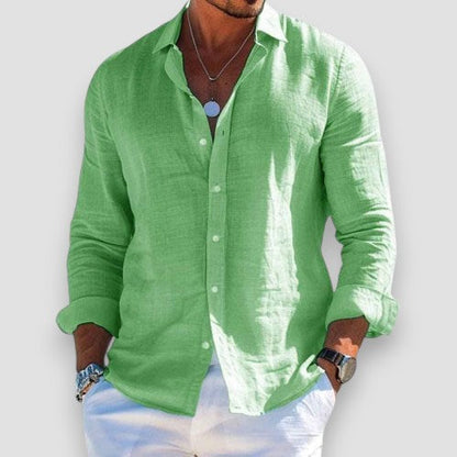 Alejandro | Camisa de lino transpirable